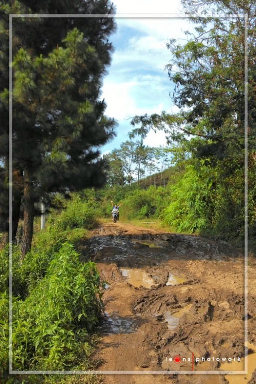 Akses menuju Curug Malela