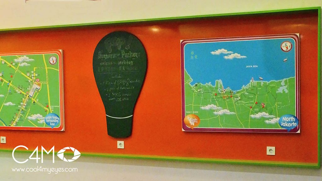 Informasi lokasi dan peta wisata