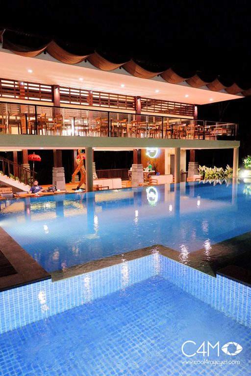 Suasana tenang menjelang malam