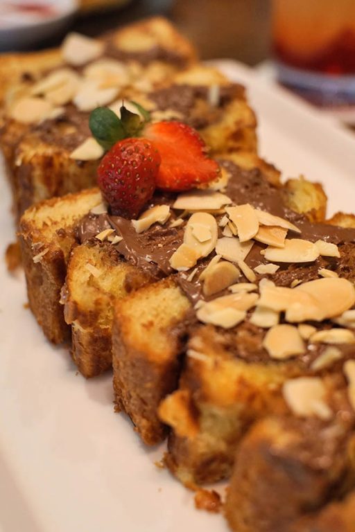 Dessert chocolate yang crunchy
